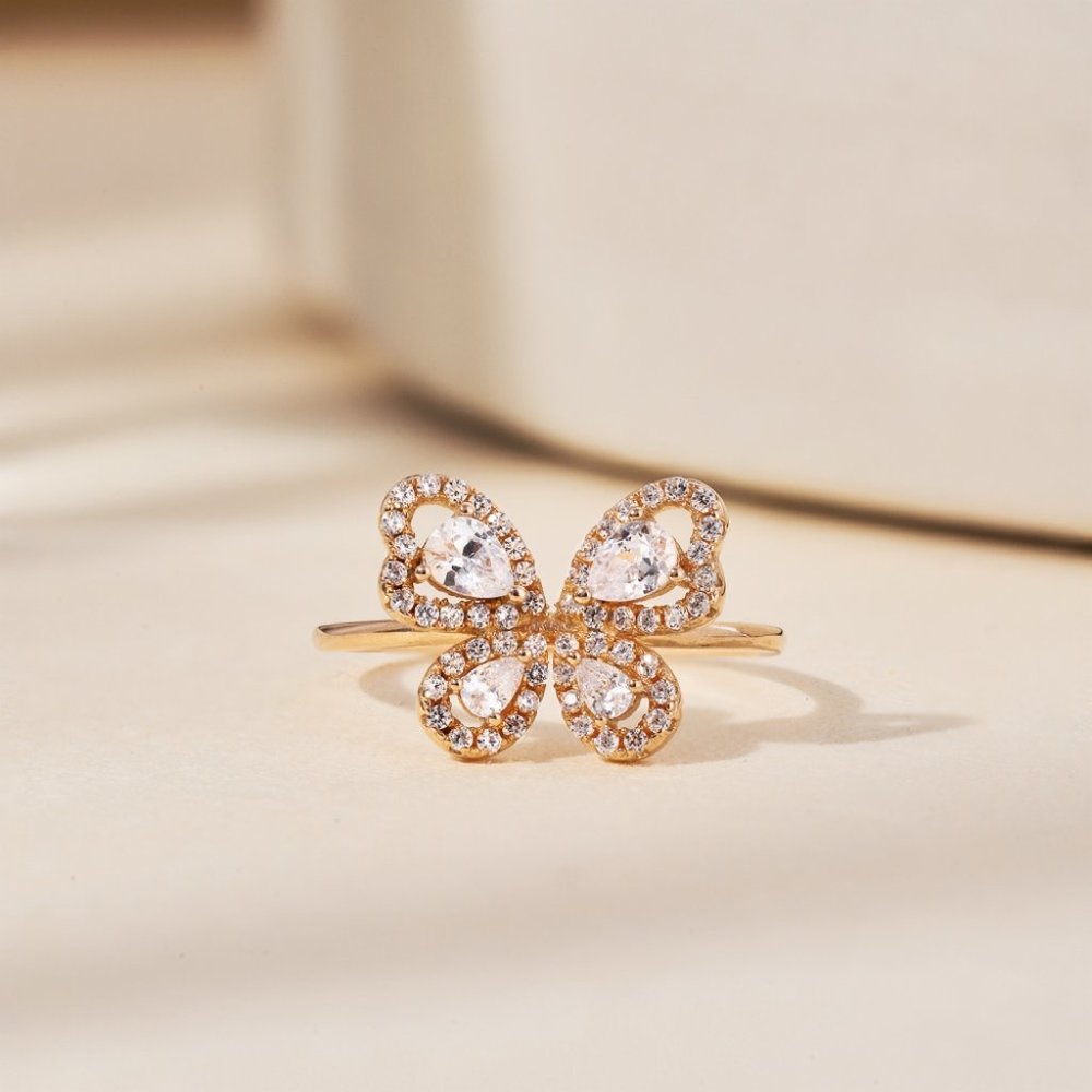 925 Whisper Butterfly Ring